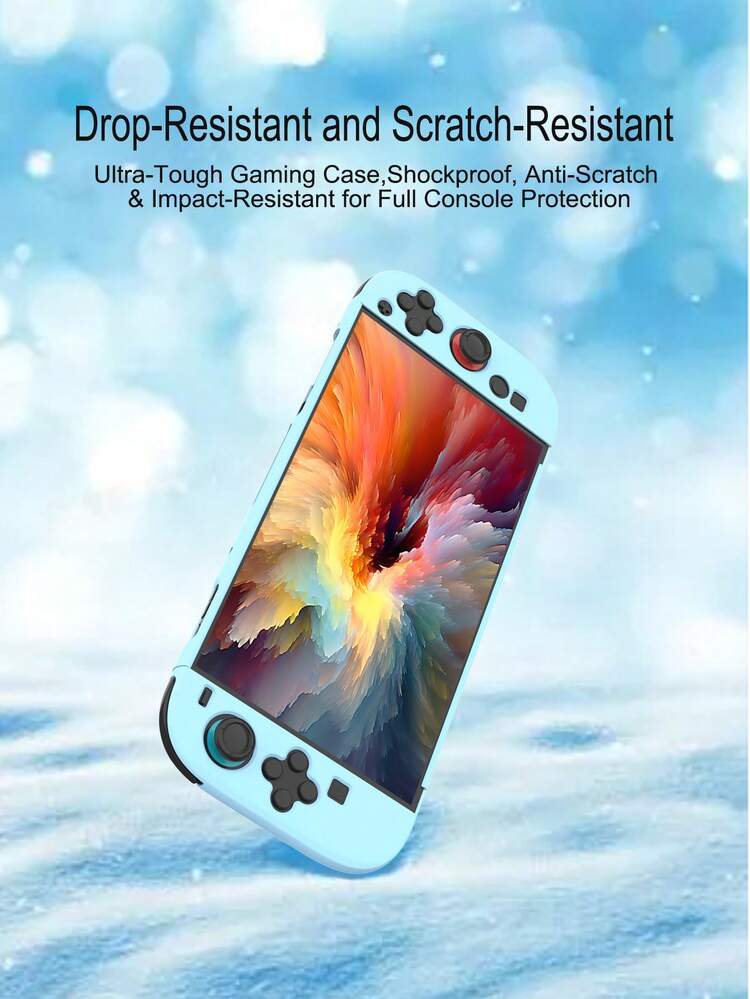 Compatible With Switch 2, Anti-Drop, Anti-Explosion, Anti-Scratch, Anti-Sweat Full Protection, Ergonomic Grip Design, Enhanced Gaming Operation Feel And Experience - View 3