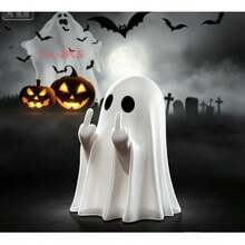 2PCS Cute Ghost Pen Holder, Creative Desktop Pen Stand, Resin Ghost Shaped Pen Storage Box, Fun Office Desk Decor, Suitable For Home, School, Office As Halloween Surprise Gift - Multiple Styles - View 10
