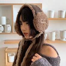 Cute Cat Ear Faux Fur Foldable Ear Warmers, Women's Windproof & Warm Winter Ear Covers, Outdoor Cycling Daily Cold Weather Accessory - Multicolor - View 10