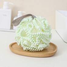 Ruffled Polka Dot Bath Sponge, Mesh Bath Ball With Hanging Rope, Quick Lather Body Scrubber, Bathroom Shower Accessory, Suitable For Daily Bathing, Multiple Colors Available, Home Bath Use - Multicolor - View 14