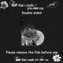 ARIANA Keychains, Sabrina Keychain, Album Keychain, Petal Keychain, Hate That I Made You Love Me Keychain, Music Fans Merch Goods, Bag Charm, Water Bottle Charm, Party Favors, Birthday Gift - A - View 5