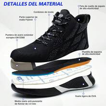 HACKLEY Men Work & Utility Shoes - Black - View 2