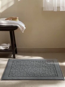 DAJIANG Set Keset/Handuk Kamar Mandi Mewah Klasik Abu-abu Tua 1 Potong - Kapas Penyerap untuk Hotel Spa Shower/Bak Mandi [Bukan Karpet Kamar Mandi] Keset Pintu Keset Dapur/Karpet Dekorasi Rumah Dekorasi Hari Raya Karpet Pintu Masuk Ruangan Karpet Lorong, Dekorasi Kamar Tidur Musim Gugur/Dingin Karpet Dekorasi Musim Gugur, Dekorasi Halloween dan Thanksgiving - Dark Grey - View 5