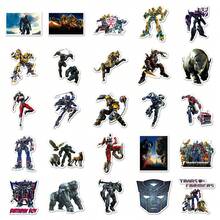 Hasbro 50pcs Cartoon Transformers Sticker Set, Suitable For Notebooks, Phone Cases, Water Bottles, Stationery Decoration, Also As Back To School Gifts, Birthday Gifts, DIY Crafts Decoration - Multicolor - View 5