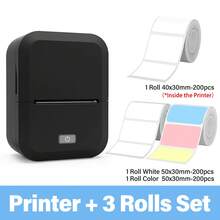 Marklife Portable Label Printer RFID High Definition Printing Self-Adhesive Labels Mini Thermal Printer 2 Inch Inkless Bluetooth Label Maker - Multicolor - View 16