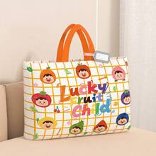 Large Capacity Portable Carrying Bag, Designed For Kindergarten Students, Can Hold Bedding And Blankets, Comes With 1 Luggage Tag - Multicolor - View 5