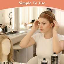 Adjustable Velvet Wig Grip Band, For Full Wigs And Glueless Wigs - View 5