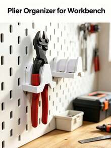 Wall-Mounted Tool Storage Rack, Pliers Storage Rack, Pegboard Pliers Holder, Heavy-Duty Hand Tool Storage Rack, Suitable For Garage Workshop - Multicolor - View 4