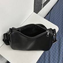 Tas Mini Ringan dari Nilon, Tas Selempang Kasual Minimalis dengan Banyak Kantong - MultiWarna - View 5