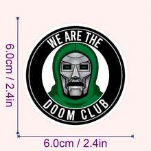 Hasbro 50pcs Dr. Doom Sticker Set Waterproof Graffiti Stickers Luggage Laptop Decoration Stickers Wholesale - Multicolor - View 4