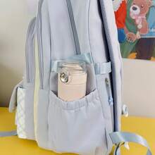 New Cute Cat Pattern Large Capacity Fashion Versatile Backpack Suitable For Multiple Occasions Back To School - Multicolor - View 3