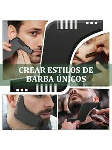 Beard & Mustache Styling Tools - Beard Comb + brush - View 8