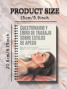 1PC Spanish-Version ATTACHMENT STYLES QUIZ Personal Reflection Journal For Understanding Attachment Patterns Emotional Needs Relationship Triggers Communication Styles And Stronger Connections - A5 - View 2