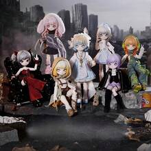 Apocalypse Theme 12-Inch BJD Multi-Joint Movable Doll Blind Box (Non-Plush Filled), Anime Style Dress-Up Doll Figure, Exquisite Costume Styling Accessories, Desktop Collection Display And Birthday Gift - Apocalypse Prologue - View 1