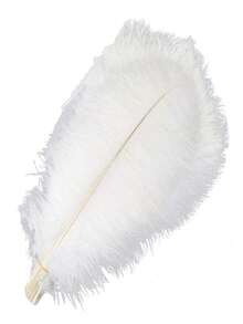 10pcs 15-35cm/6-14in Artificial Black Ostrich Feathers, Suitable For Crafts, Clothing Accessories, Feather Decoration, Centerpieces, DIY Projects, Christmas, Weddings, Masquerade Parties, Needlework And Handicrafts - 10 Ostrich Feathers, 15-35cm - View 23