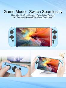 Compatible With Switch 2, Anti-Drop, Anti-Explosion, Anti-Scratch, Anti-Sweat Full Protection, Ergonomic Grip Design, Enhanced Gaming Operation Feel And Experience - View 5