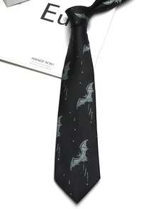 1pc Animal Pattern Funny Tie For Men & Women Suitable For Party Casual Street Daily Wear - Multicolor - View 8