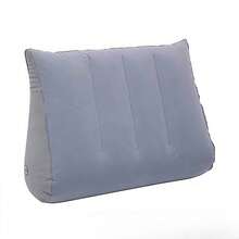 1/2pcs Inflatable Leg And Knee Support Pillow - Wedge Pillow, Gently Elevates Legs, Relaxes Muscles, Relieves Swelling, Improves Circulation, Suitable For Sleeping And Reading, Wedge Pillow For Sleep, Dark Gray - Light Grey - View 5