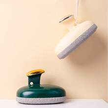 1pc Short Handle Bath Scrub Brush Exfoliating Bath Sponge With Holder Body Scrubber Back Scrubber For Shower And Bath Cleaning - Multicolor - View 5