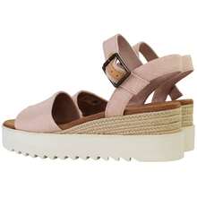 Toms Diana Womens Pink Wedge Sandals - Pink - View 3