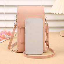 Women's Wallet Card Holder Phone Pouch Touchscreen Phone Bag Crossbody Cute Fashion Key Bag One Shoulder Backpack Soft Affordable Small Purse - Multicolor - View 9