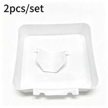 2pcs Universal Washing Machine Drain Tray, Front-Load Washing Machine Leak-Proof Drain Collection Box, Drain Diversion, Prevent Overflow, Suitable For Laundry Room, Bathroom, Home Washing Machine Drain Accessories - A - View 11