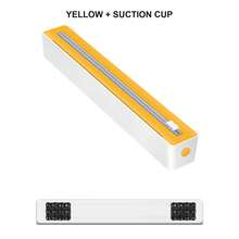 Plastic Wrap Cutter With Sliding Blade, 3-Way Mounting With Strong Suction Cup, Magnetic Back And Hook-And-Loop Fastener, Kitchen Foil And Cling Film Dispenser, Clean Cut, Space-Saving Organizer For Fridge, Countertop And Wall, Easy To Use Daily - View 19