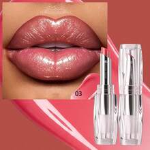 Lipstik Pelembap dengan Warna Suhu yang Melembapkan, Lipstik Halus dan Mengkilap untuk Wanita, Perawatan Bibir dengan Warna Tipis yang Melembapkan untuk Riasan Sehari-hari - tidak ada - View 10
