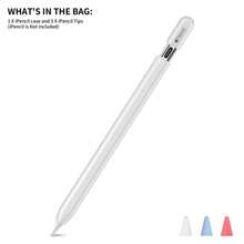 Silicone Protective Sleeve Compatible With Apple Pencil (USB-C) 2023, Pen Cover, Anti-Slip Grip Accessory, Compatible With Apple Pencil 3rd Generation - Multicolor - View 14