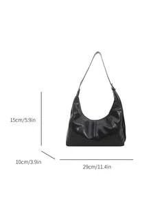 Large Tote Bag For Women New Fashion Design Shoulder Bag High-Quality Style - Black - View 2