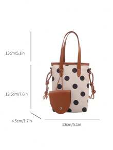 Fashionable Women's Shoulder Bag, Minimalist Commuter Crossbody Bag, Large Capacity Handbag, Niche Design, Versatile Elegant Bag Style - Brown - View 5