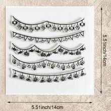 Halloween Clear Silicone Stamp, Pumpkin Witch Ghost For DIY Scrapbooking Card Making Journal Paper Craft Decor - Halloween-1 - View 19