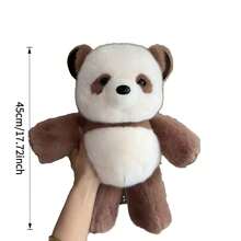 Boneka Plush Panda Raksasa Seri Forest Run, Bantal Tidur Boneka Plushie, Hadiah Ulang Tahun, Wisuda, Hari Valentine - MultiWarna - View 12