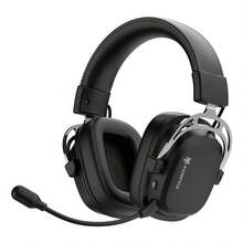 XUNFOX TM10 2.4G/Wired/Bluetooth/3.5 Audio Quad-Mode Wireless Gaming Headset 300g Lightweight Detachable Microphone 53mm Large Dynamic Driver Unit FPS Sound Effects 800mAh Long Battery Life 10ms Response - View 4