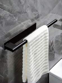 Rak Handuk Kamar Mandi, Rak Handuk Kamar Mandi Tempel, Rak Handuk Stainless Steel, Dipasang di Dinding, Tanpa Pengeboran, Tanpa Perakitan, Pemasangan Mudah, Anti Karat dan Tahan Air, Daya Rekat Kuat, Cocok untuk Menggantung Handuk di Kamar Mandi, Toilet, Kamar Mandi dan Ruang Mandi, Cocok untuk Natal, Halloween - MultiWarna - View 12
