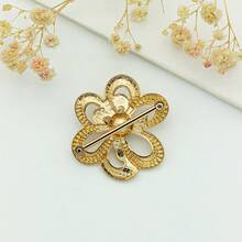 1PC Women Golden Metal Belt Buckles Coat Waist Band Clasps Decoration Down Jacket Strap Connector Hooks DIY Bags Repair Sewing Accessory Buckle - A - View 2