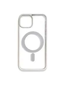 1pc 5-Style Optional Contrast Border Magnetic Large Window Transparent Phone Case, Ins Minimalist Phone Case, Built-In Magnetic Ring Supports Wireless Charging; Covers, A Style Transparent Border / B Style Light Pink Border / C Style Vibrant Orange Border / D Style Classic Black Border / E Style Light Gray Border, Raised Lens Full Coverage Anti-Drop Soft Shell, Minimalist Versatile Fashion Phone Case, Suitable For Personal Use, Birthday Gift Choice; Compatible With IPhone Case - Multicolor - View 93