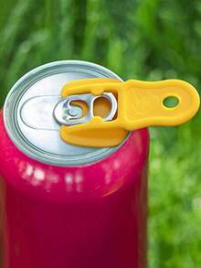 6pcs/3pcs/1pc Plastic Handheld Can Opener, Simple Beverage Can Opener, Cola Beer Seal Dust-Proof Cap Opener, Random Color - View 8