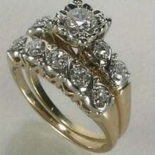 2 Buah Cincin Wanita Vintage Mewah dan Elegan, Cincin Jari Emas Desain Minimalis yang Dipersonalisasi, Perhiasan Tangan Berkualitas Tinggi, Cocok untuk Perjalanan Sehari-hari, Pesta, Jalan-jalan, Perhiasan Indah Serbaguna untuk Pertunangan, Pernikahan, dan Aksesori Hadiah Liburan - Emas - View 8