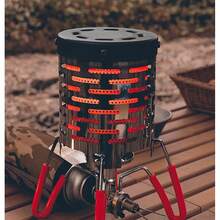 Hot-Selling Outdoor Camping Mini Stainless Steel Portable Heating Cover, Suitable For Camping Tents - Heater Cover - View 2