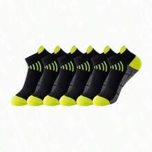 1/5/6/12 Pairs Unisex Cycling Running Socks Short Socks Outdoor Training Fitness Jump Rope Compression Socks - Multicolor - View 8