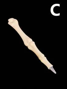 Bone-Shaped Ballpoint Pen, Oval Ergonomic Design, Medium Point, Plastic Material, Retractable, Ideal Gift For Nurses And Doctors, Suitable For Office And Medical Notebook Writing, 1pc, Christmas, Halloween, Christmas Decoration, Bedroom Decor - Multicolor - View 17