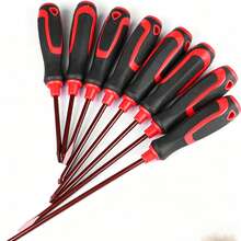 S2 Steel Screwdriver Set, Magnetic Flat And Screwdrivers, Non-Slip Handle Home Maintenance Hand Tools - Screwdriver Set - View 1
