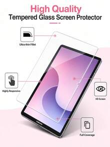 2 Packs Tablet Tempered Glass Screen Protector For Galaxy Tab S9 11-Inch 2023 / S8 11-Inch 2022 / S7 11-Inch 2020, 9H Hardness HD Screen Protector Film, For Galaxy -X710/X700/T870 Model Tablet Accessories - White - View 2