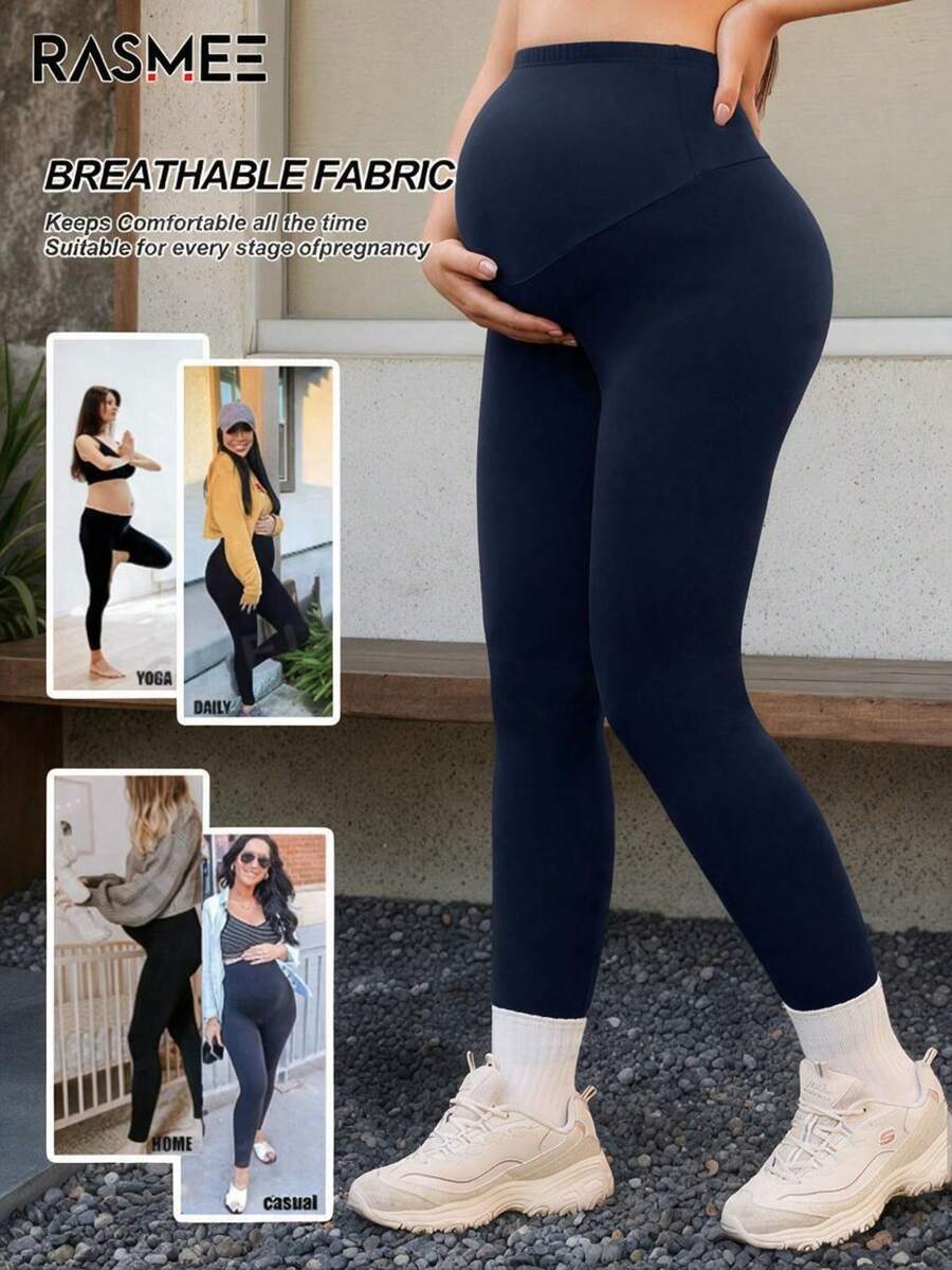 無縫高彈力孕婦瑜伽褲 女款護肚透氣柔軟健身緊身褲