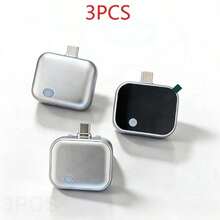 3pcs 140W Type-C Auto-Off Charger | Smart Auto-Off, Power Off When Fully Charged, Physical Disconnect Prevents Overcharging, Overnight Charging, Suitable For All Devices, Protects Your Charging Safety Every Time - 3-pack (Same Function, Different Styles) - View 4