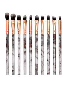 SEPROFE 10 Piece Makeup Brush Set, Small Size Eye And Lip Makeup Brushes, Makeup Tools For Concealer Eyeshadow And Eyebrow, Soft Fiber For Easy Makeup Application, Ideal For Daily And Travel Use - Multicolor - View 12