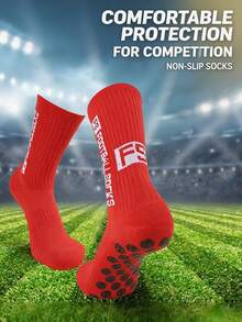 1/3/5 PCS Men's Thin Sports Socks, Anti-Slip And Wear-Resistant, Suitable For Sports, Football,Basketball, Rugby, Cycling, Running, Also Suitable For Gym And Autumn Wear - Multicolor - View 2