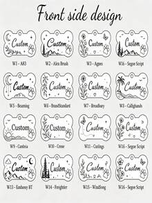 Custom Dog Bone Pet ID Tag Personalized Engraved Keychain Anti-Lost Pet ID Tag Key Ring Stainless Steel Jewelry Pet Owner Gift Letter Jewelry Daily Wear - Multicolor - View 9