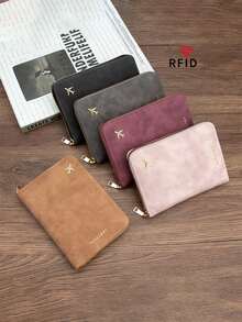 Cross-Border New Multi-Color Thickened PU Passport Cover Passport Holder Passport Sleeve Passport Bag Card Holder - Multicolor - View 1